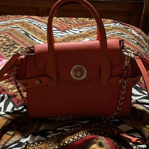 Michael Kors Carmen Orange bag